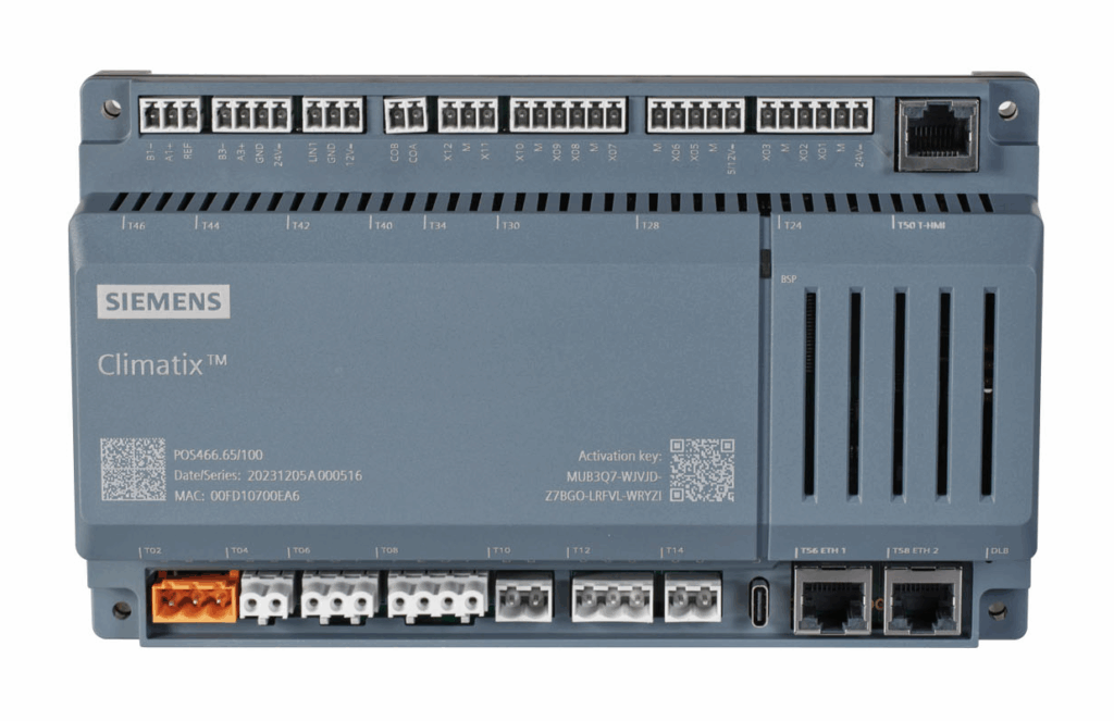 S400 Climatix Controller POS466 65 100 blue original