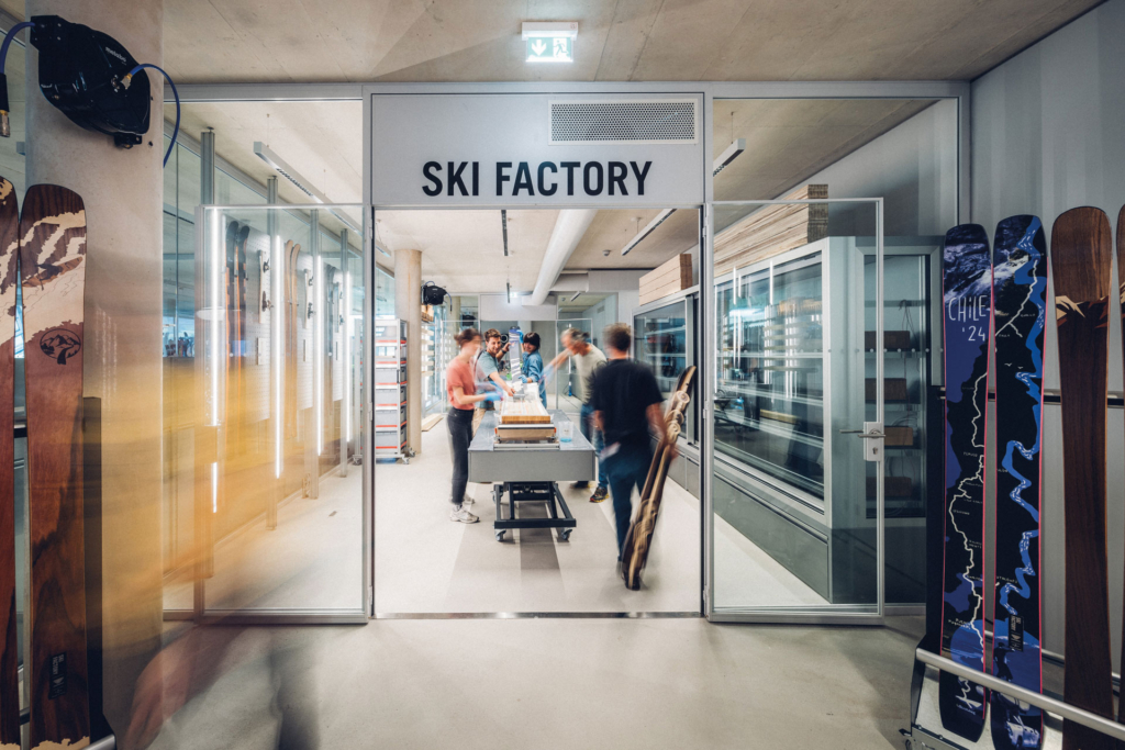 SPURart ski factory Credit simonrainer com